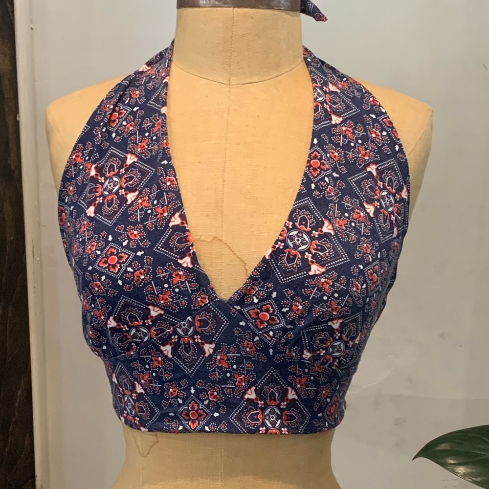 Vintage 70s Wrangler Halter Top